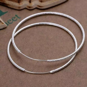 Jewelry - 925 Sterling Silver Dazzle 2.2 inch Big Earrings Jewelry - 925 Sterling Silver Dazzle 2.2 inch Big Earrings